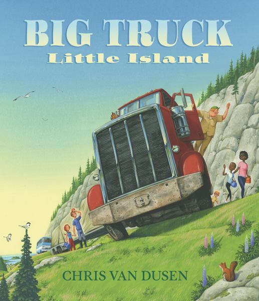 Big truck little island
