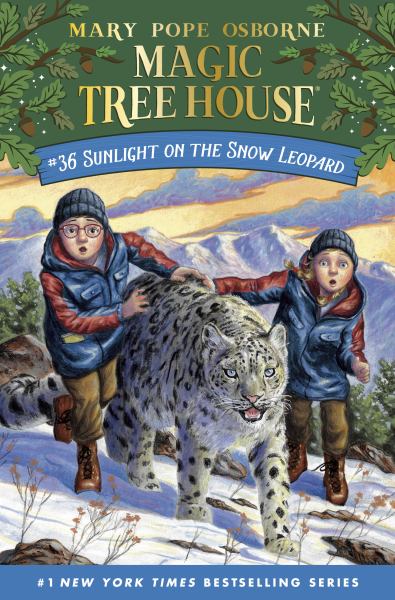 Sunlight on the snow leopard (Magic Tree House, Book 36)