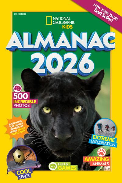 National Geographic Kids almanac 2026.