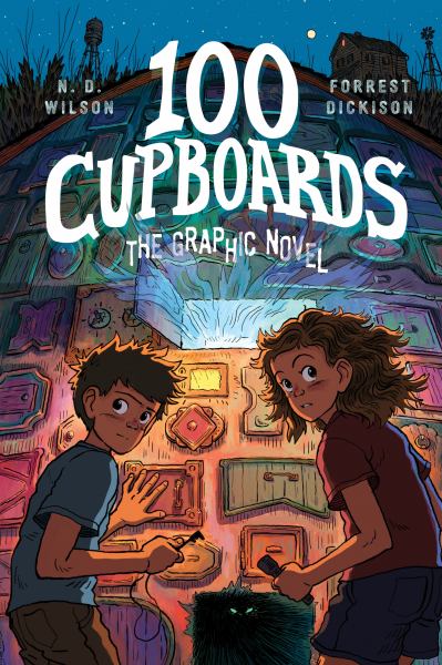 100 cupboards. The graphic novel