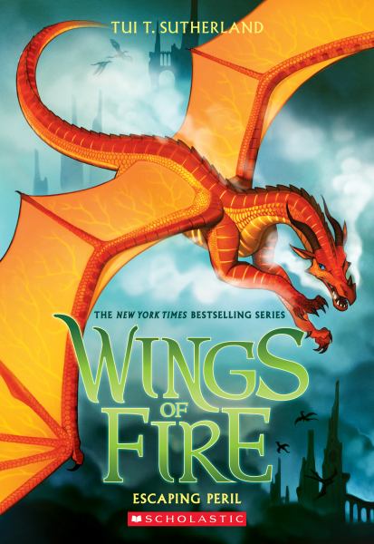 Escaping peril (Wings of Fire, Book 8)