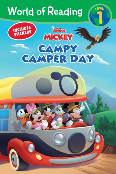 Mickey Mouse mixed-up adventures. Campy camper day (World of Reading Level 1)