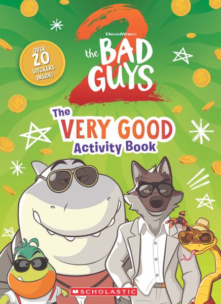 Bad guys movie 2 activity book