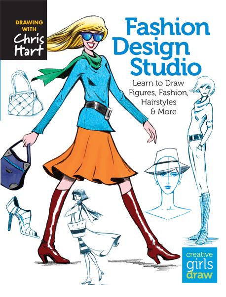 Fashion design studio : learn to draw figures, fashion, hairstyles & more