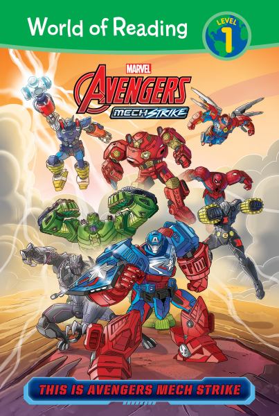This is Avengers mech strike (World of Reading Level 1)