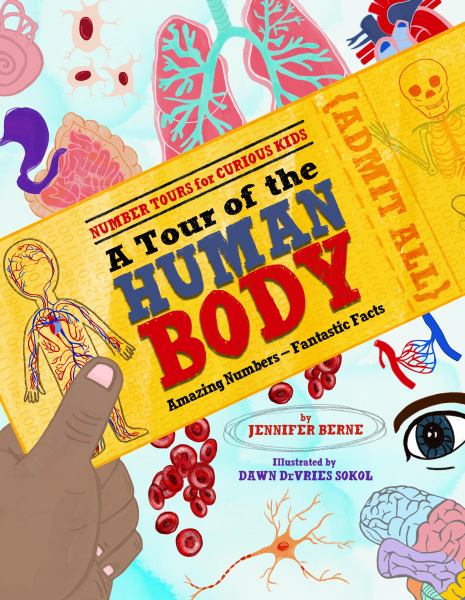 A tour of the human body : amazing numbers-fantastic facts (Number Tours for Curious Kids)