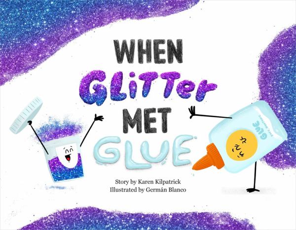 When Glitter met Glue (When Pencil Met...)