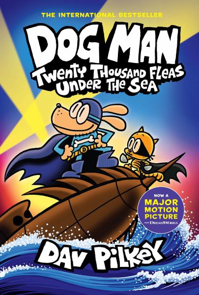 Dog Man. Twenty thousand fleas under the sea (Dog Man, Book 11)