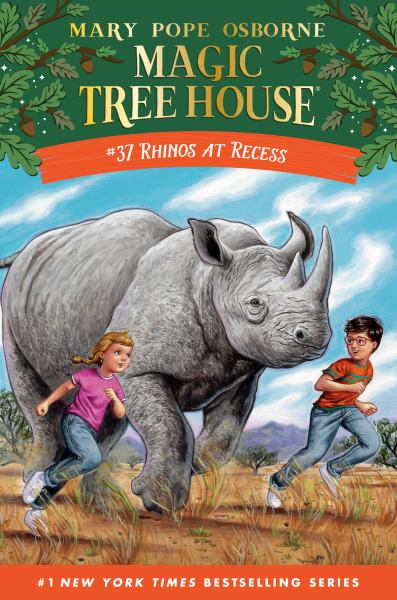 Rhinos at recess (Magic Tree House, Book 37)