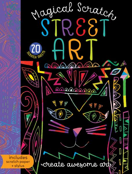 Magical scratch street art