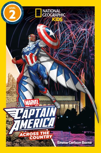 Marvel's Captain America Across the Country (National Geographic Kids Readers, Level 2) (National Geographic Readers-Level 2)