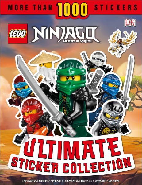 LEGO Ninjago, masters of spinjitzu ultimate sticker collection