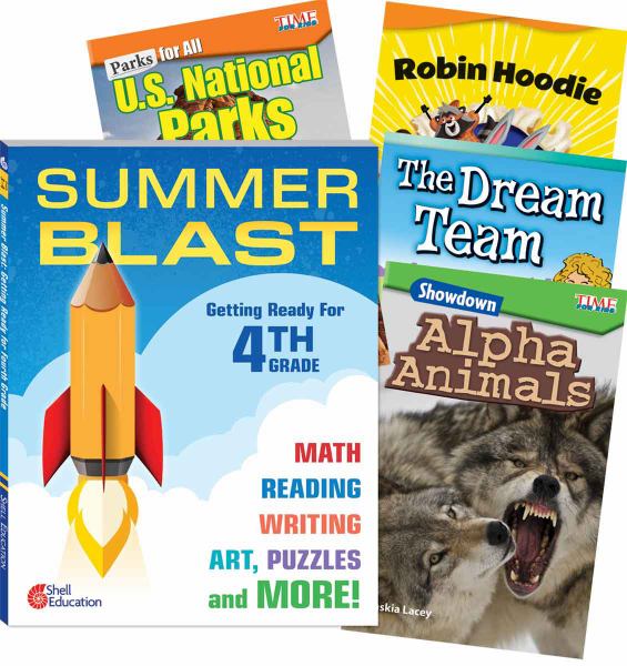 Learn-at-Home Summer Reading Bundle Grade 4:5-Book Set