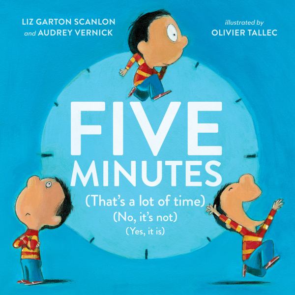 Five minutes (that's a lot of time) (no, it's not) (yes, it is)