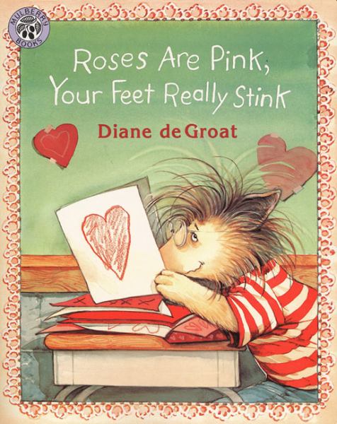 Roses are pink, your feet really stink (Gilbert the Opossum)