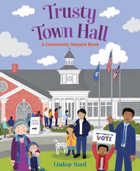 Trusty town hall : a community helpers book (Community Helpers (Harper))