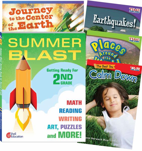 Learn-at-Home Summer Reading Bundle Grade 2:5-Book Set