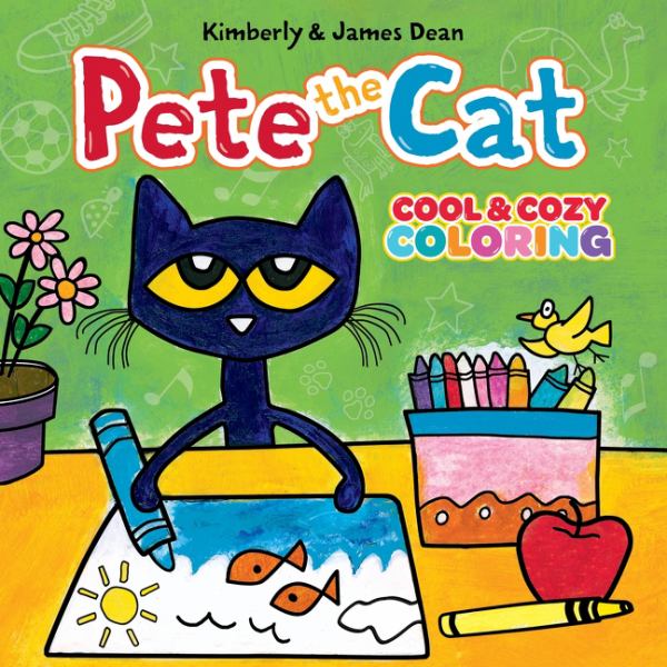 Pete the Cat Cool and Cozy Coloring