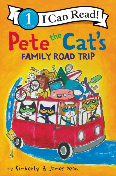 Pete the cat's family road trip (I Can Read! Level 1: Pete the Cat)