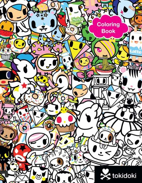 Tokidoki, coloring book.
